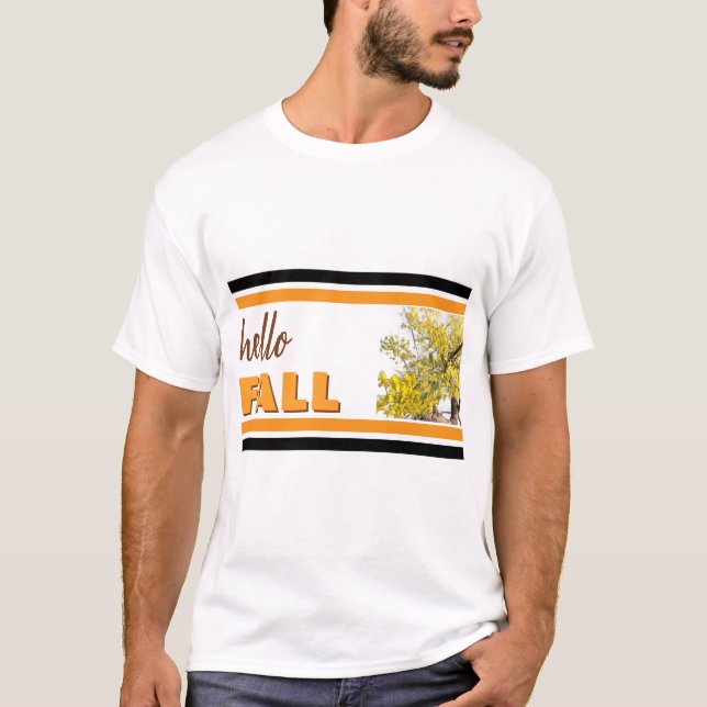 white t shirt for men (Front)