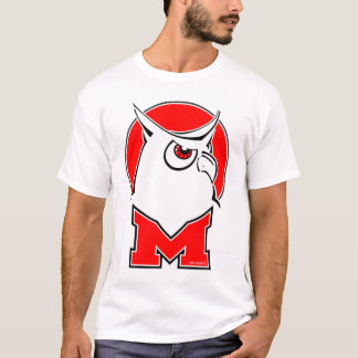 White T-shirt Owl #1