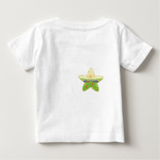 white t shirt printed with nature