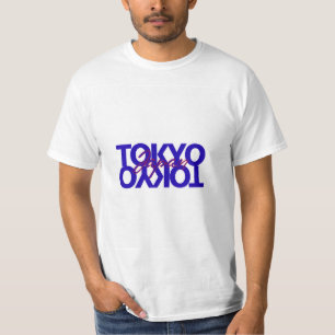 white T-shirt with Aesthetic Design