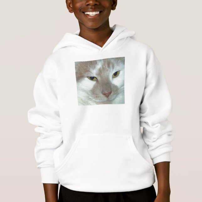 White Tabby Cat (Front)