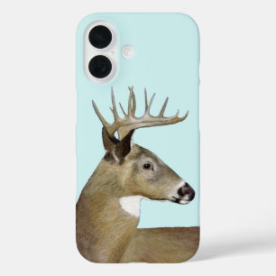 White Tail Buck iPhone 16 Case