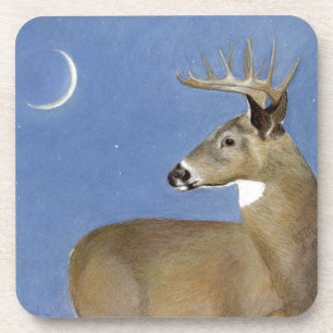White Tail Buck Coaster