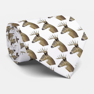 White Tail Deer Tie