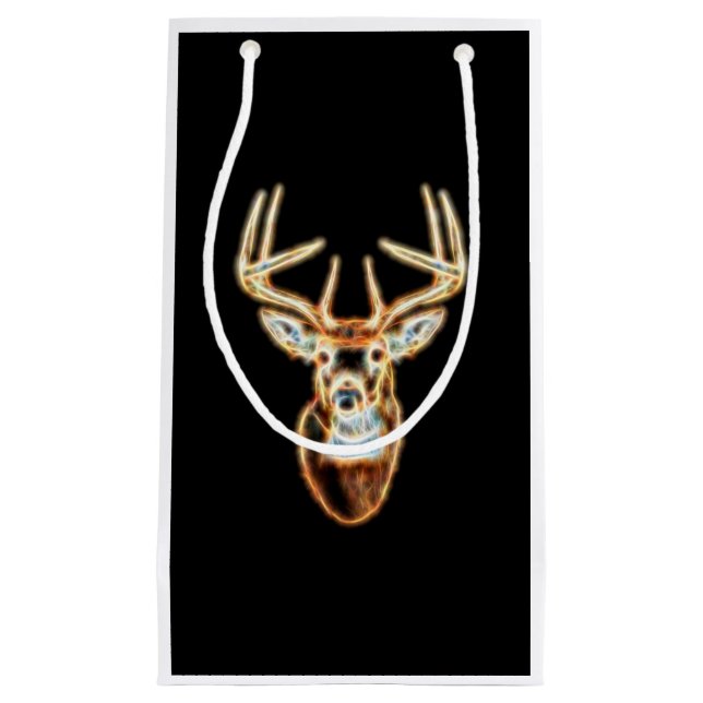 White Tail Head Energy Spirit Small Gift Bag (Front)