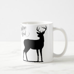 white tail mug