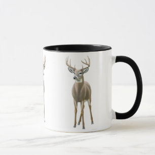 White Tailed Buck Ringer Mug