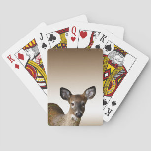 White-Tailed Deer Animal Playing Cards