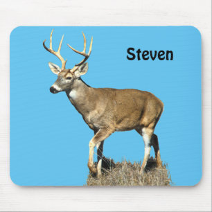 White Tailed Deer Buck Mouse Mat