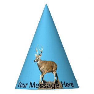 White Tailed Deer Buck Party Hat