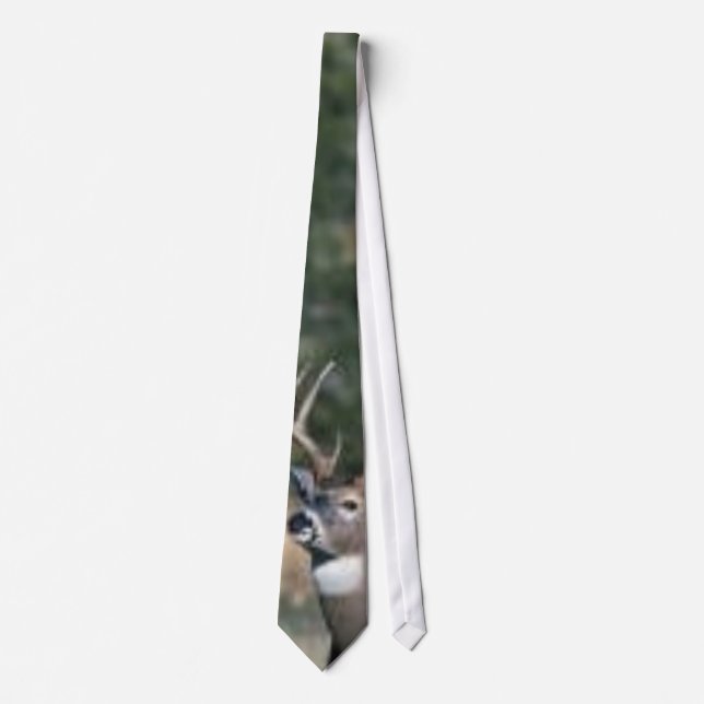 White-tailed deer buck tie (Front)