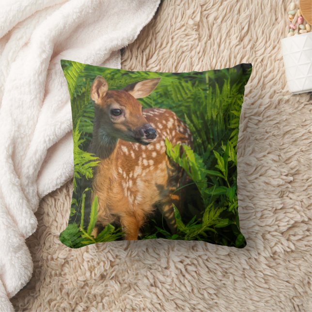 White-tailed Deer Fawn | Minnesota Cushion (Blanket)