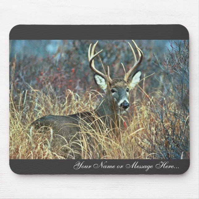 White-tailed Deer Mouse Mat (Front)