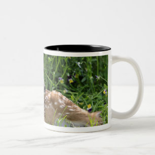 White-tailed deer (Odocoileus virginianus) Two-Tone Coffee Mug