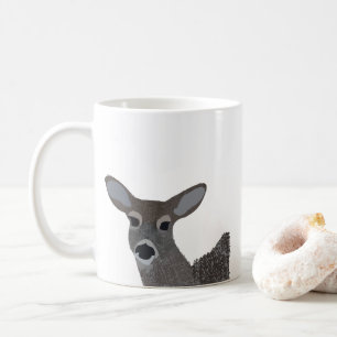 White Tailed Deer Wildlife Coffee Mug