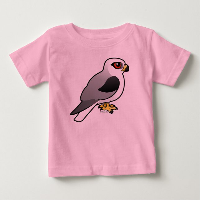 White-tailed Kite Baby T-Shirt (Front)