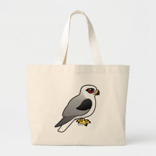 White-tailed Kite Large Tote Bag