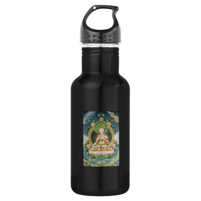 White Tara 532 Ml Water Bottle (Front)