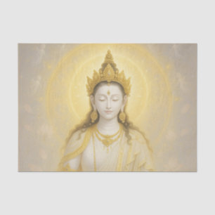 White Tara Close Up Tissue Paper