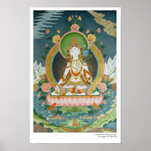 White Tara Poster