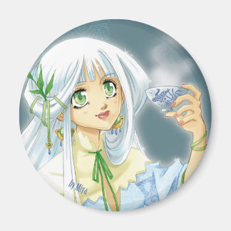 white tea magnet