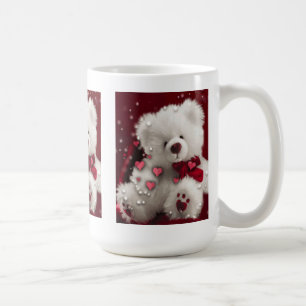 White Teddy Bear  Mug
