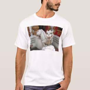 White Temple Dragon T-Shirt