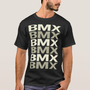 White Text BMX T-Shirt