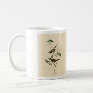 White throated Sparrow, Audubon's Birds of America Coffee Mug