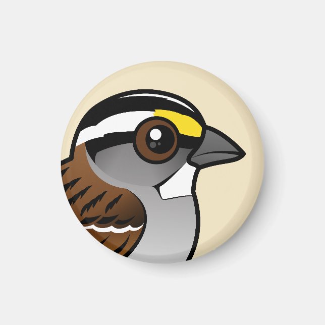 White-throated Sparrow Magnet (Front)