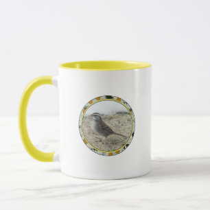 White-throated sparrow mug