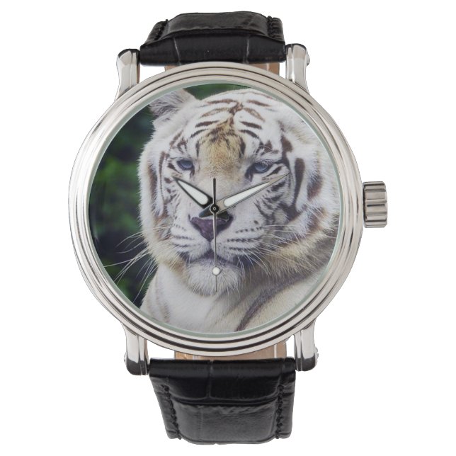 White Tiger 1 Watch & Numeral Options (Front)