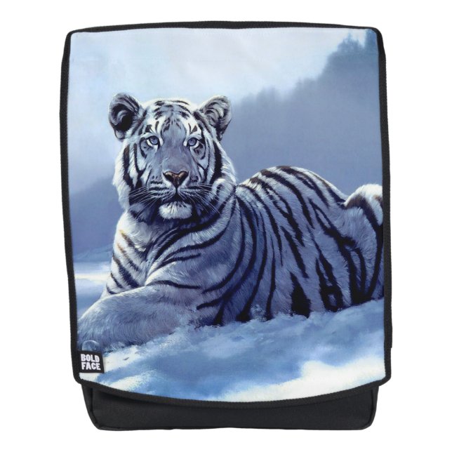 White Tiger Backpack (Front)