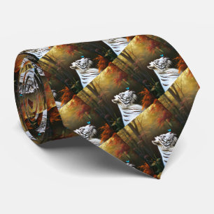 White Tiger Butterfly Kisses, Neck Tie