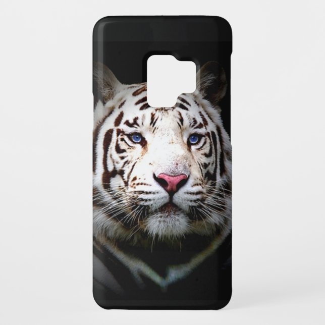 White Tiger Case-Mate Samsung Galaxy Case (Back)