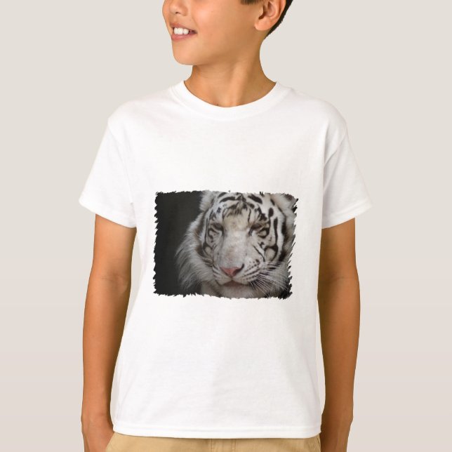White Tiger Children's T-Shirt (Front)