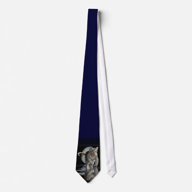 WHITE TIGER CUB Collection Tie (Front)