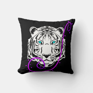 White Tiger Cushion