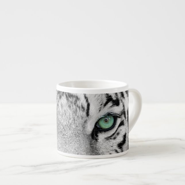 White Tiger Espresso Cup (Front Right)