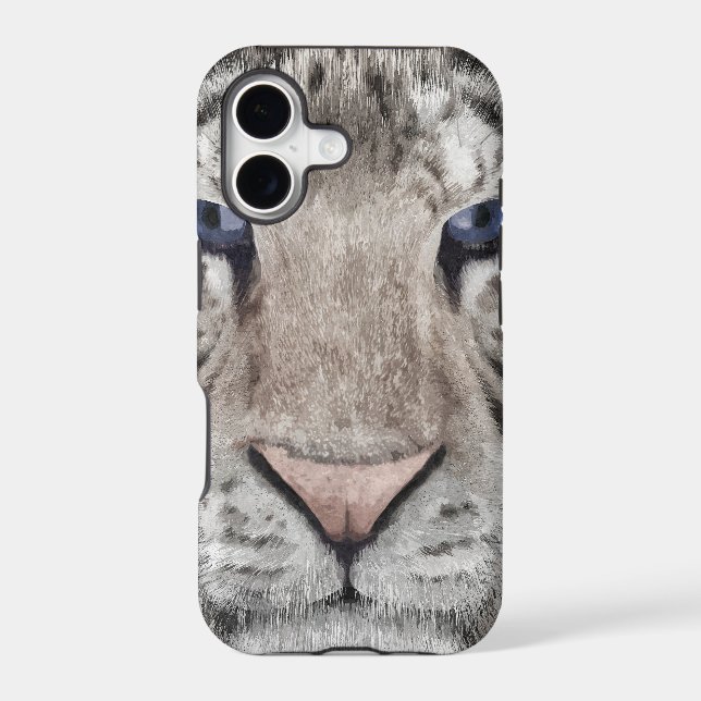 White Tiger Head Wildlife Aesthetic (Back)
