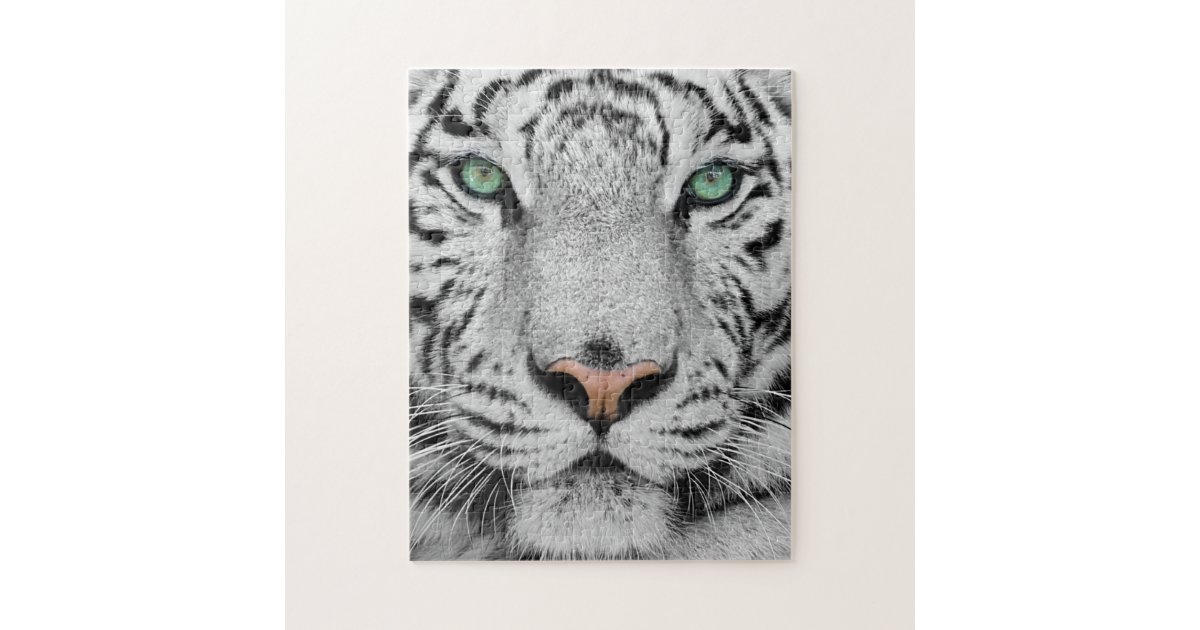 White Tiger Jigsaw Puzzle 