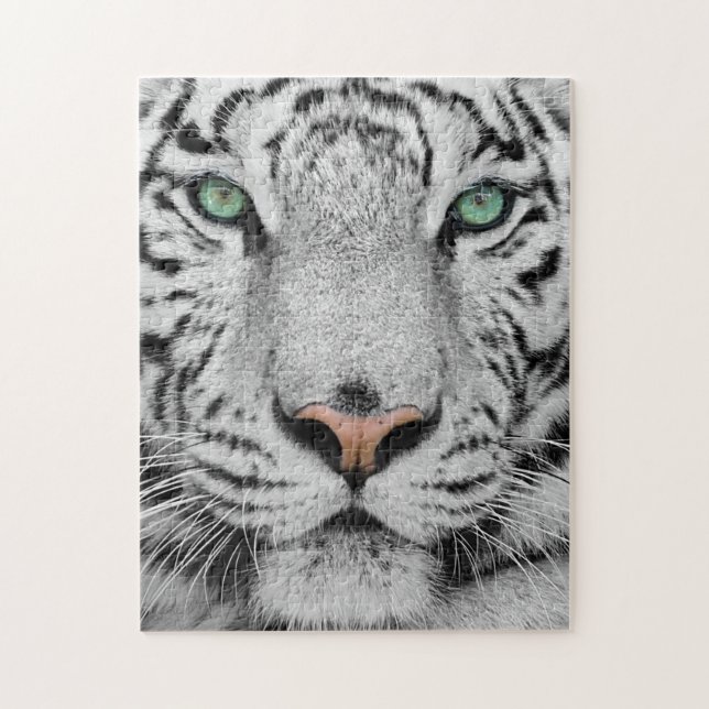 White Tiger Jigsaw Puzzle (Vertical)