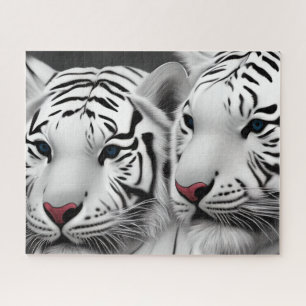 White Tiger Jigsaw Puzzle