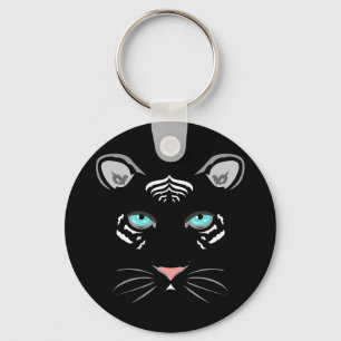 White Tiger Key Ring