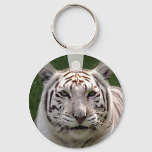 White Tiger Keychains