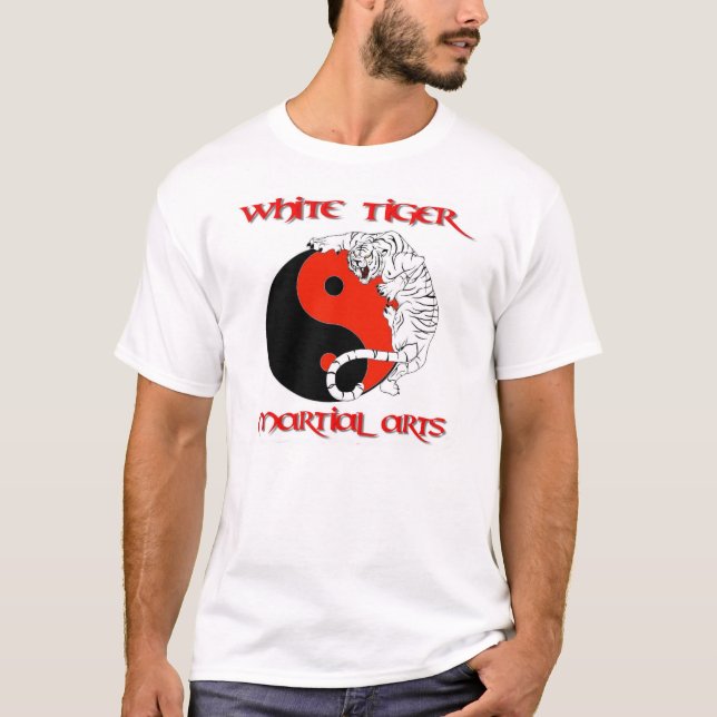 WHITE TIGER MARTIAL ARTS SHIRT (Front)