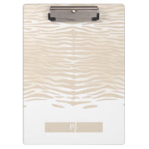 White Tiger Monogram
