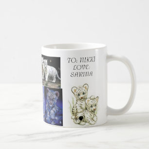 white tiger Mug