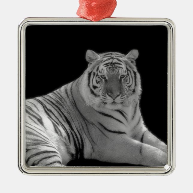 White Tiger ornament (Front)