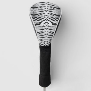 White tiger pattern        golf head cover